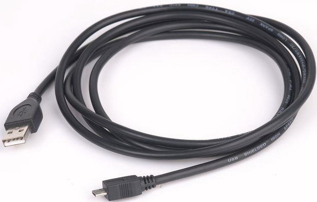 Кабель  USB 2.0 - micro USB 1,5 м черный