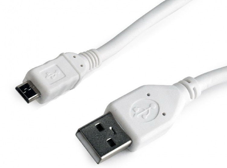 Кабель  USB 2.0 - micro USB 1,5 м белый