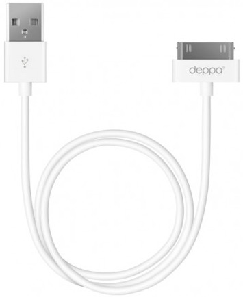 Кабель  USB - 30-pin для Apple 1,0 м белый