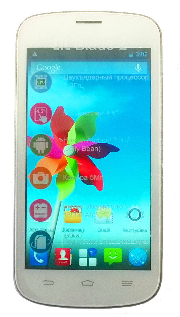Смартфон ZTE 2
