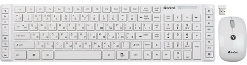 Клавиатура и мышь INTRO CW203SM Wireless Slim Multimedia