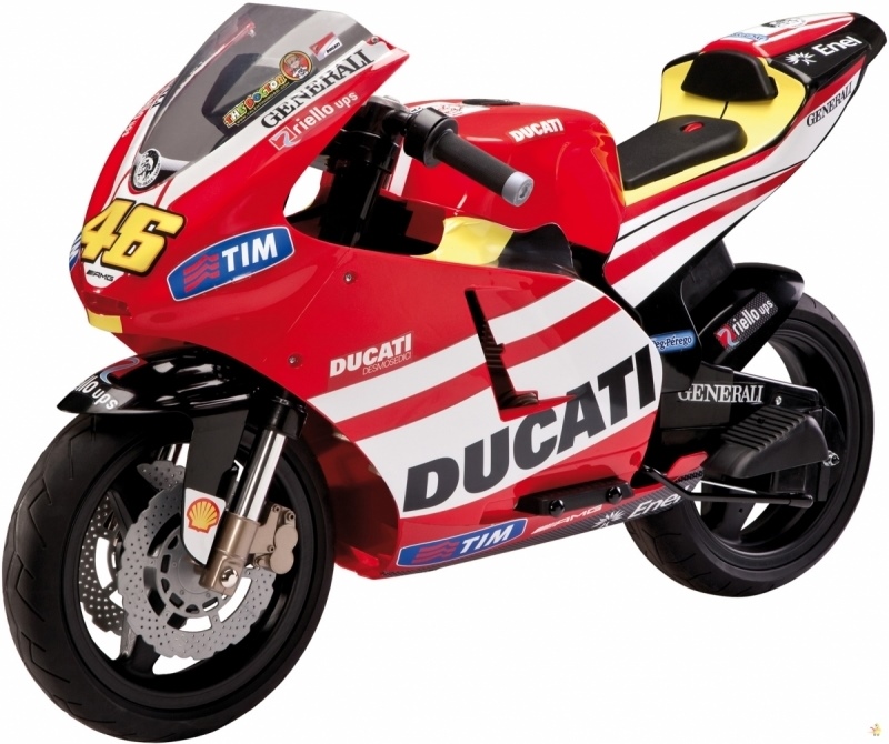 Электромотоцикл PEG-PEREGO Ducati GP Rossi 2014