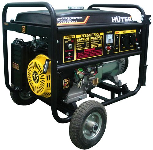 Генератор HUTER DY8000LX-3