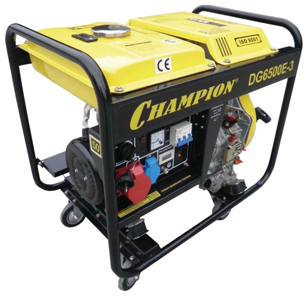Генератор CHAMPION DG6500E-3