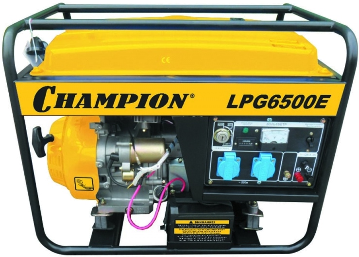 Генератор CHAMPION LPG6500E