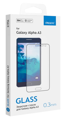 Стекло защитное DEPPA Samsung Galaxy A3