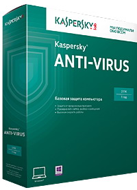 Антивирус KASPERSKY 2 ПК 1 г.