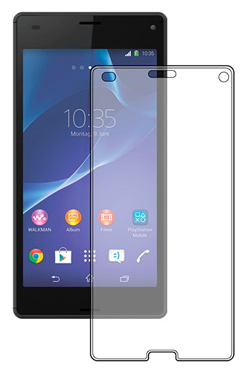 Пленка защитная DEPPA Sony Xperia Z3 Compact