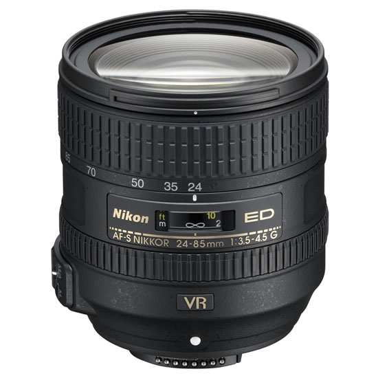 Фотообъектив NIKON AF-S Nikkor ED VR 24-85mm F3.5-4.5G