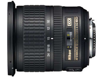 Фотообъектив NIKON AF-S DX NIKKOR 10-24mm f/3.5-4.5G ED