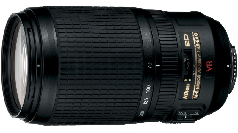 Фотообъектив NIKON AF-S 70-300mm F4.5-5.6G VR IF-ED