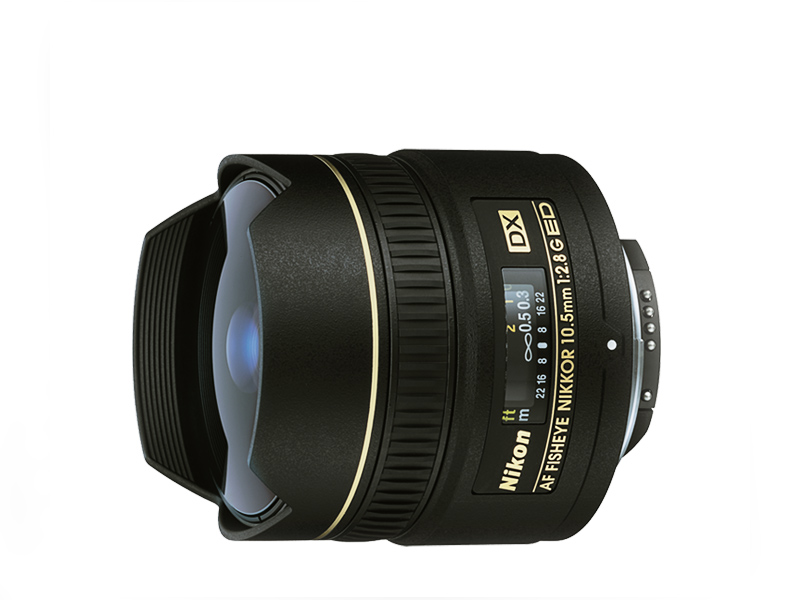 Фотообъектив NIKON AF DX Fisheye-Nikkor 10.5mm f/2.8G ED