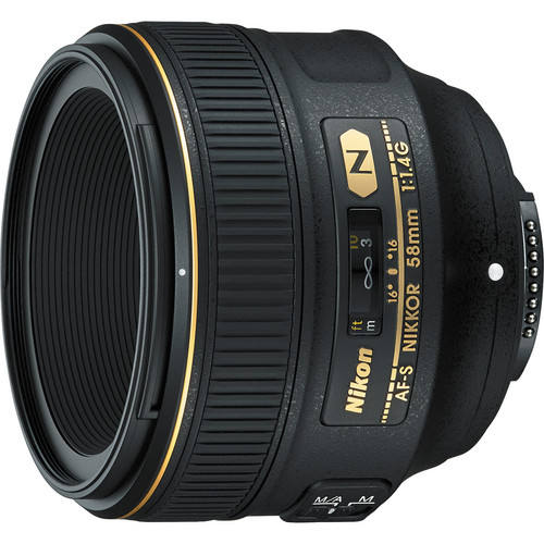 Фотообъектив NIKON AF-S Nikkor 58mm f/1.4G