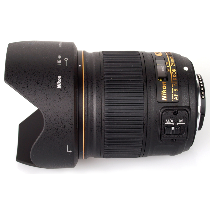 Фотообъектив NIKON AF-S Nikkor 28mm f/1.8G