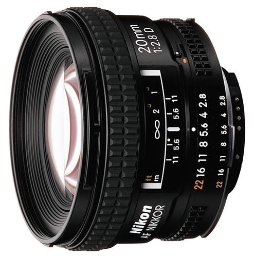 Фотообъектив NIKON AF Nikkor 20mm f/2.8D