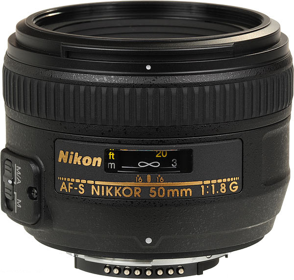 Фотообъектив NIKON AF-S Nikkor 50mm f/1.8G