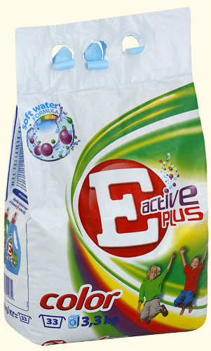 Стиральный порошок КАССОНС E Active Plus 3,3 кг,