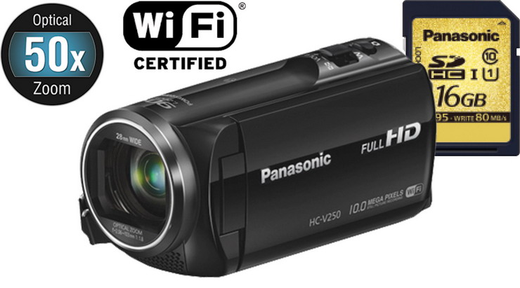 Видеокамера PANASONIC HC-V250