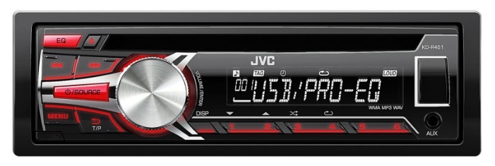 Автомагнитола JVC KD-R 451EY