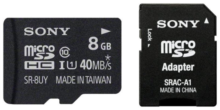 SD micro карта SONY SR8UYA