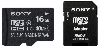 SD micro карта SONY SR16UYA