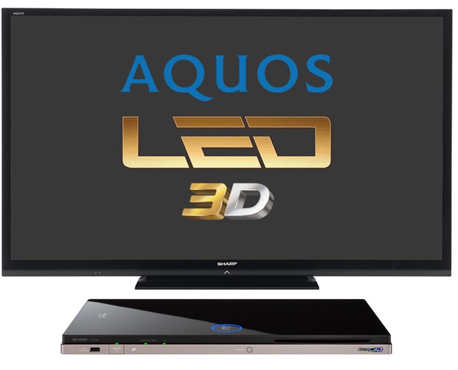 3D телевизор SHARP LC-70LE747ERU