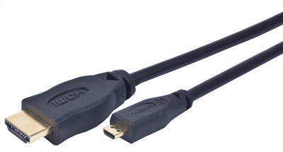 Кабель GEMBIRD CC-HDMID-6 HDMI-microHDMI 1,8м