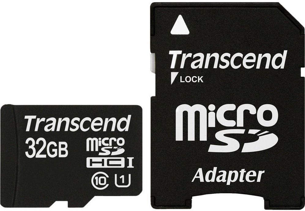 SD micro карта TRANSCEND 32 Gb HC class 10