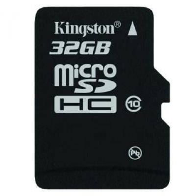 SD micro карта KINGSTON 32 Gb HC Class 10