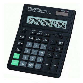 Калькулятор CITIZEN SDC-664S