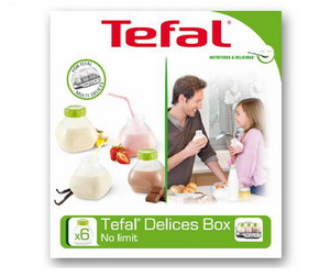 Набор стаканов TEFAL XF102032 для приготовления йогурта