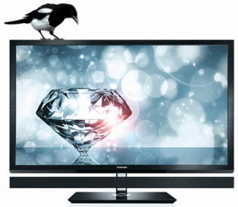 3D телевизор TOSHIBA 55ZL1R