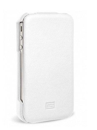 Чехол-книжка GRESSO iPhone 5 Монако белый