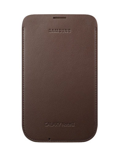 Чехол SAMSUNG N7100 Galaxy Note 2 коричневый