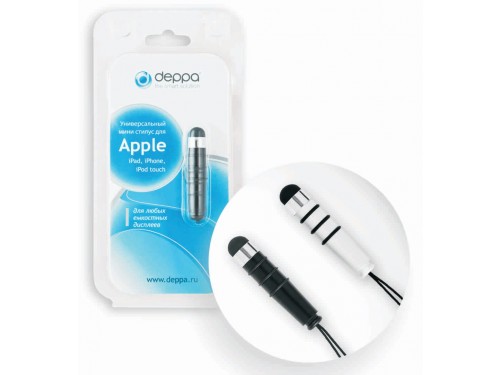 Стилус DEPPA mini для iPod/iPhone silver (62100)
