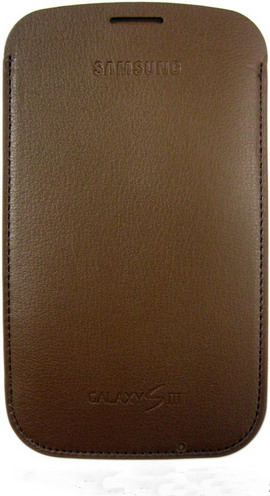 Чехол SAMSUNG i9300 Galaxy S3 т-коричн. (EFC-1G6LСECSTD)