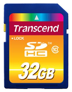 SD карта TRANSCEND 32 Gb class 10