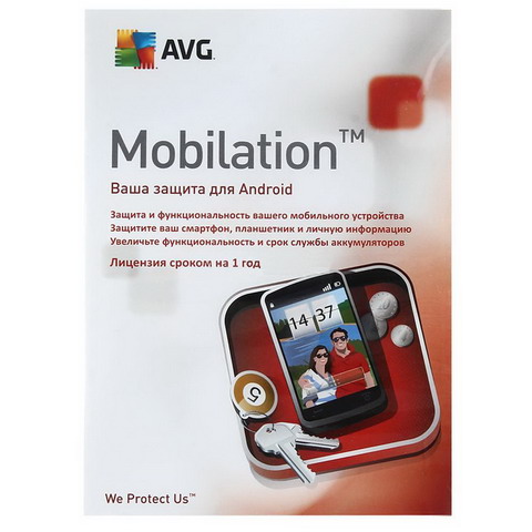 Антивирус  AVG  Mobilation Anti-Virus Pro