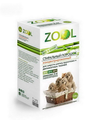 Стир.порошок  ZOOL  для деликатных тканей 1кг (ZL-357)