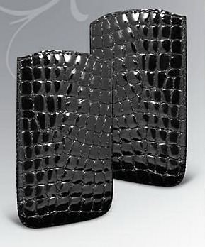 Сумочка АЛАН-РОКАС Аккорд кроко черный (L)