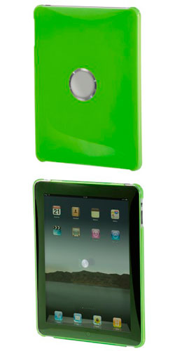 Футляр HAMA для Apple iPad прозр./зеленый
