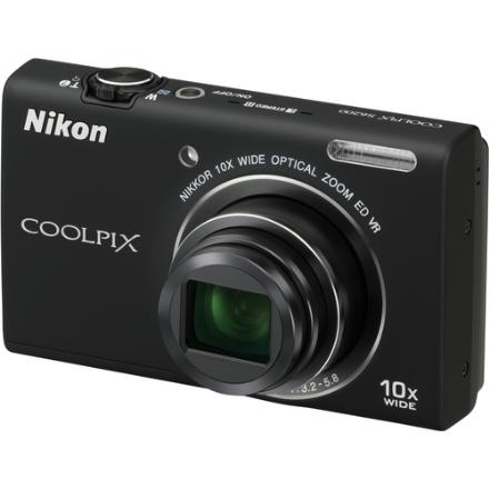Фотоаппарат NIKON S6200 CoolPix черный