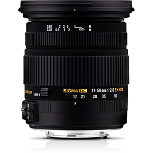Фотообъектив SIGMA AF 17-50мм F2.8 EX DC OS HSM (Nikon)