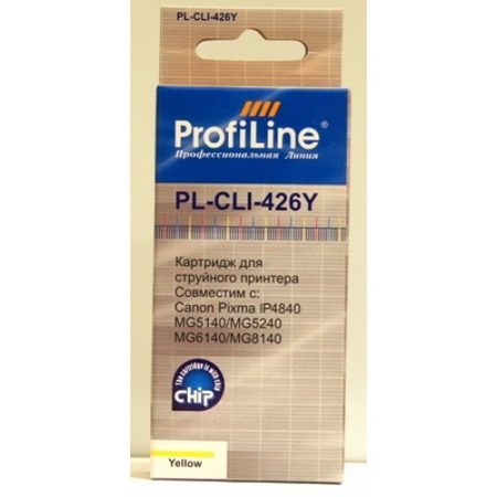 Картридж PROFILINE Canon CLI-426Y с чипом