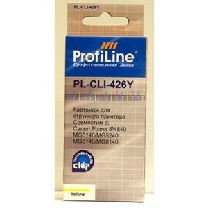 Картридж PROFILINE Canon CLI-8 Yellow с чипом