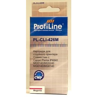 Картридж PROFILINE Canon CLI-8 Magenta с чипом