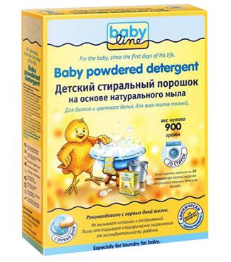 Стиральный порошок BABYLINE 900 г