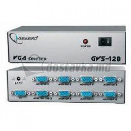 Разветвитель GEMBIRD GVS128 1x8