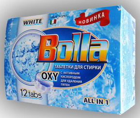 Таблетки BOLLA для белого белья