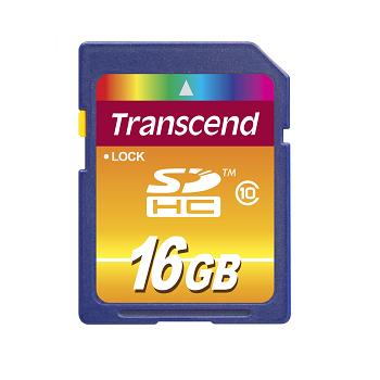 SD карта TRANSCEND 16 Gb class 10 SDHC